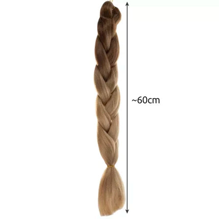 Soulima Ombre Vlechtvlecht - Blond - 60 cm - Synthetisch Haar