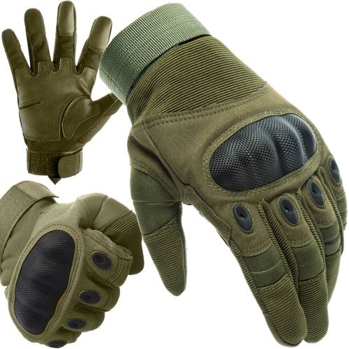 Trizand Tactische Handschoenen - Maat L - Touchscreen - Khaki