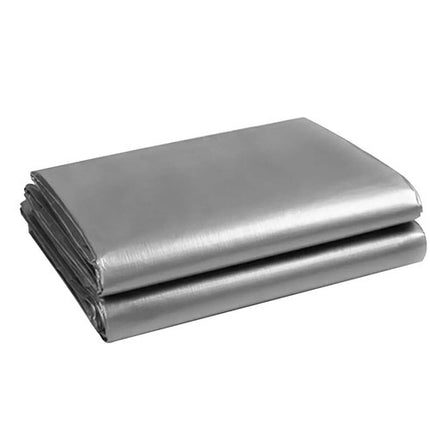 Gardlov Afdekzeil - 4 x 5 m - 120 g/m² - Zilver - Waterdicht