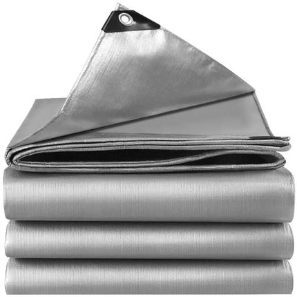 Gardlov Afdekzeil - 4 x 5 m - 120 g/m² - Zilver - Waterdicht