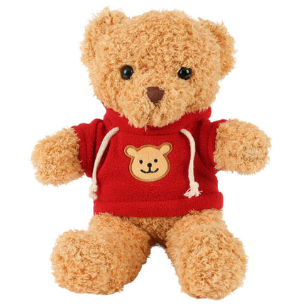 Kruzzel Teddybeer met Trui - 30 cm - Lichtbruin - Pluche Knuffel