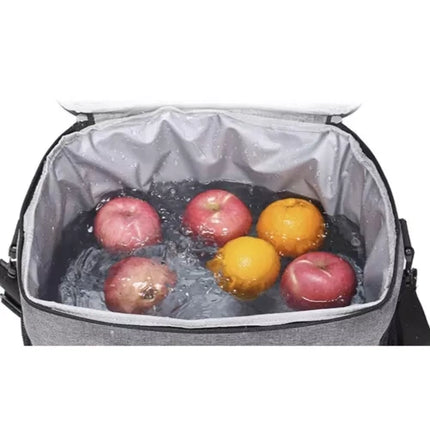 Trizand Thermotas Deluxe - 20 Liter - Inclusief Koelelementen - Grijs