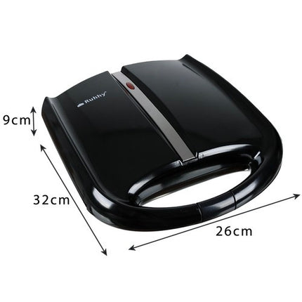 Ruhhy 22724 Notenmaker XL - 1600W - Voor 24 Halve Notenkoekjes - Zwart