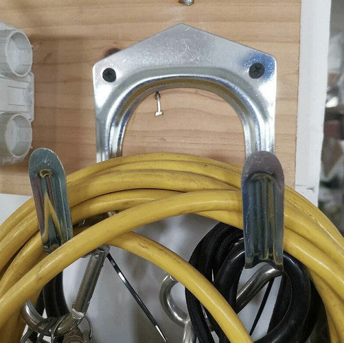 Bigstren Metalen Gereedschapshaken - 20 Stuks - 6,5 x 7 x 5,5 cm