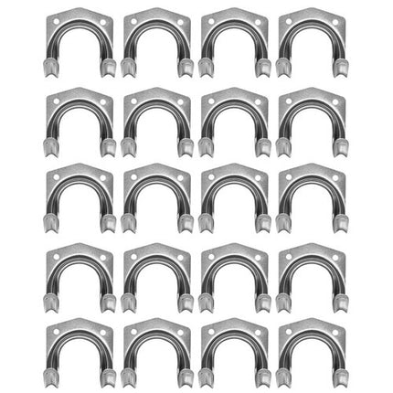 Bigstren Metalen Gereedschapshaken - 20 Stuks - 6,5 x 7 x 5,5 cm