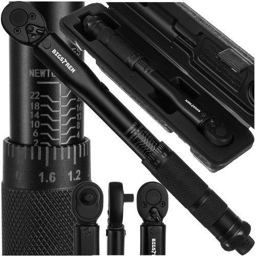 Bigstren Momentsleutel 1/4" - 2-24 Nm - Inclusief Opbergkoffer