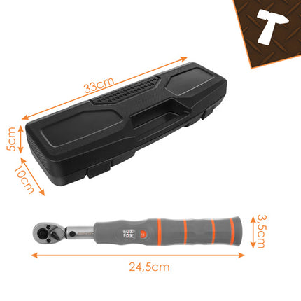 Bigstren Momentsleutel 1/4" - 2-26 Nm - Precisie Gereedschap
