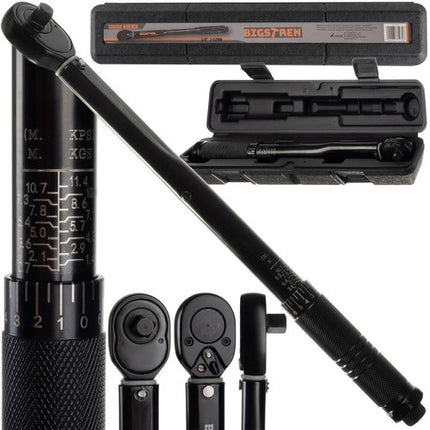 Bigstren Momentsleutel 3/8" - 7-112 Nm - Inclusief Kalibratiecertificaat