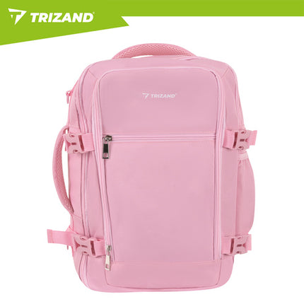 Trizand Reisrugzak 2-in-1 - 20L - Handbagage - 40 x 25 x 20 cm - Roze
