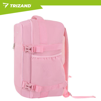 Trizand Reisrugzak 2-in-1 - 20L - Handbagage - 40 x 25 x 20 cm - Roze