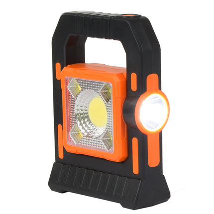 LED Solar Campinglamp 3-in-1 Met Powerbank - Oranje