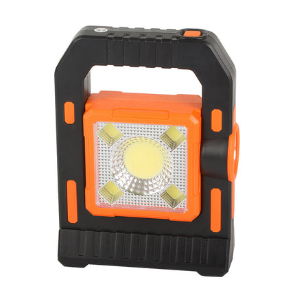 LED Solar Campinglamp 3-in-1 Met Powerbank - Oranje