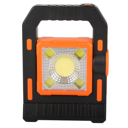 LED Solar Campinglamp 3-in-1 Met Powerbank - Oranje
