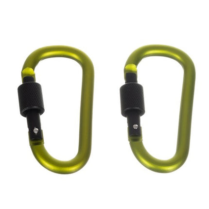 Trizand Kampeerservies Set - 18-delig - Voor 2 Personen - Anti-aanbak - Zwart/Groen