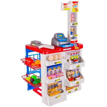 Iso Trade Supermarkt Speelset - Met Winkelwagentje en Accessoires