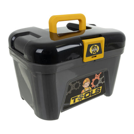 Iso Trade 3-in-1 Speelgoed Werkbank - 59 Delig - Trolley & Kruiwagen