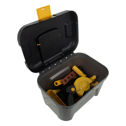 Iso Trade 3-in-1 Speelgoed Werkbank - 59 Delig - Trolley & Kruiwagen