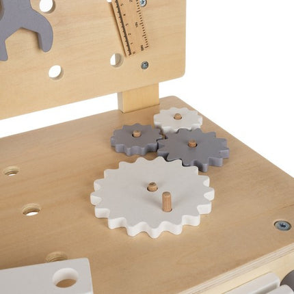 Kruzzel Houten Werkbank - DIY Gereedschapsset voor Kinderen