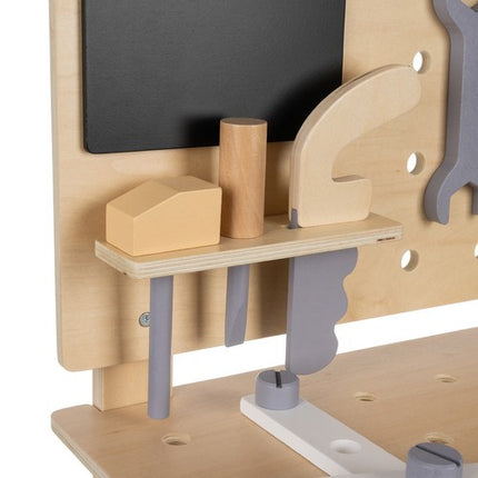 Kruzzel Houten Werkbank - DIY Gereedschapsset voor Kinderen