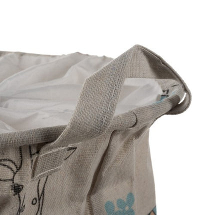 Kruzzel Speelgoedmand - 35 Liter - Waterafstotend - Grijs