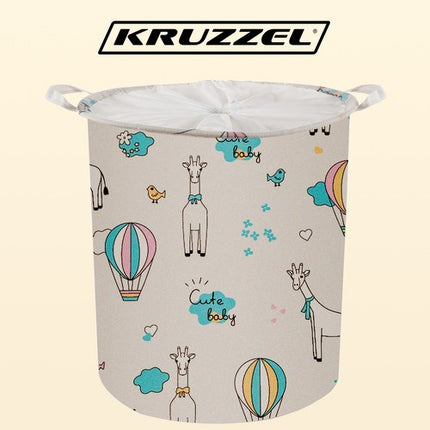 Kruzzel Speelgoedmand - 35 Liter - Waterafstotend - Grijs