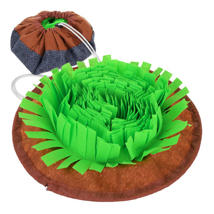 Purlov Snuffelmat voor Honden - 48 x 48 cm - Verstelbaar Educatief Speelgoed