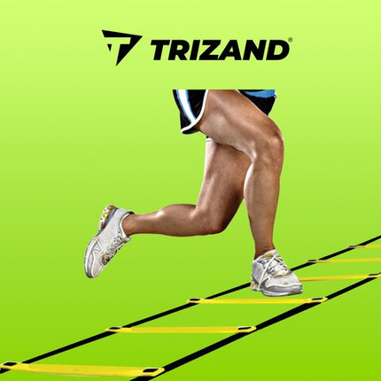 Trizand Trainingsladder - 6 Meter - 12 Sporten - Inclusief Opbergtas