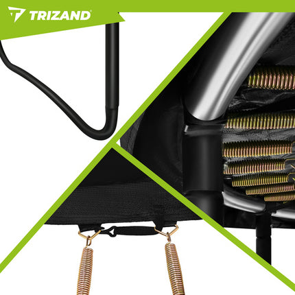 Trizand HQ Trampoline - 366 cm - Met Veiligheidsnet en Ladder