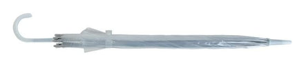 Malatec Transparante Paraplu - Automatisch - Wit - 93 cm