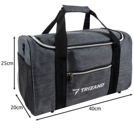Trizand Reistas - 20 Liter - Handbagage - 40 x 25 x 20 cm - Grijs