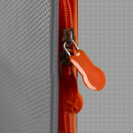 Trizand Reisorganizer Set - 6 Delig - Koffer Inpak Systeem - Grijs/Oranje