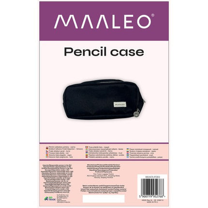 Maaleo Etui - 3 Vakken - Uitbreidbaar - Zwart