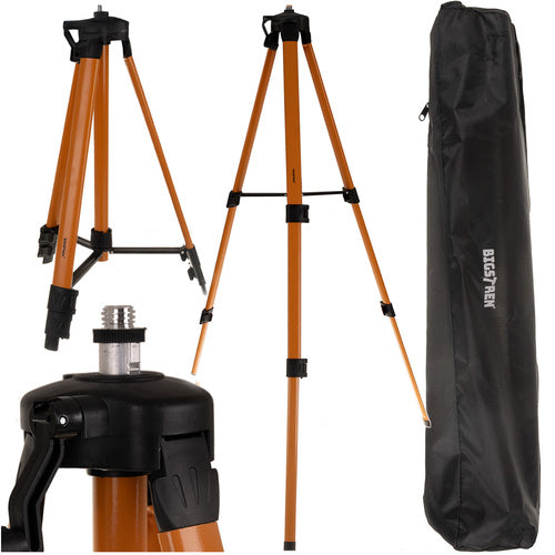 Bigstren 25964 Statief voor Kruislijnlaser - 150 cm - 5/8" Schroefdraad