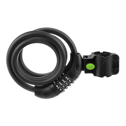 Trizand Fietsslot met Cijfercode - 120 cm - 13,5 mm - Zwart