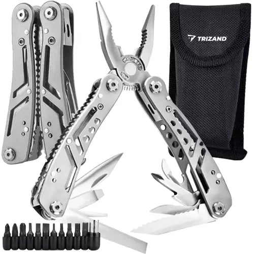 Trizand 13-in-1 Multitool - Inclusief 11 Bits en Etui - RVS