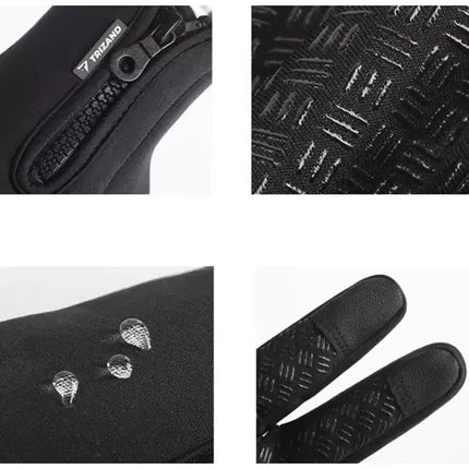 Trizand Touchscreen Handschoenen - Maat M - Waterproof - Zwart