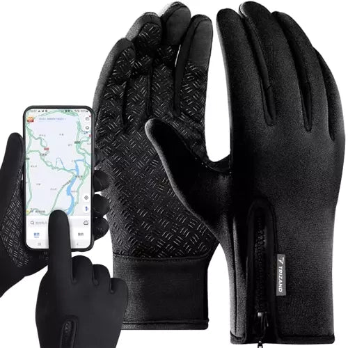 Trizand Touchscreen Handschoenen - Maat M - Waterproof - Zwart