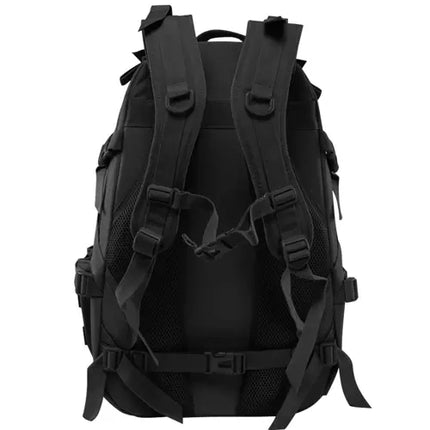 Trizand Militaire Rugzak - 25 Liter - Zwart - 50 x 30 x 22 cm