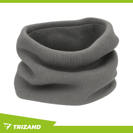 Trizand 20674 Nekwarmer - Sjaal - Universeel - Grijs - Winteraccessoire