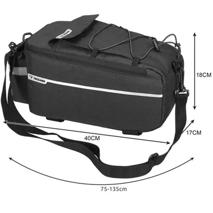 Trizand Thermische Fietstas - 9 Liter - Geïsoleerd - Zwart