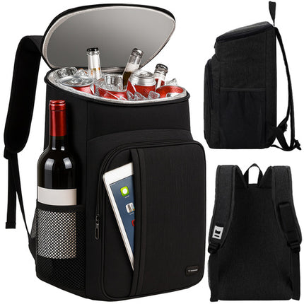 Trizand Thermische Rugzak - 26 Liter - Koeltas - 43 x 32 x 20 cm - Zwart