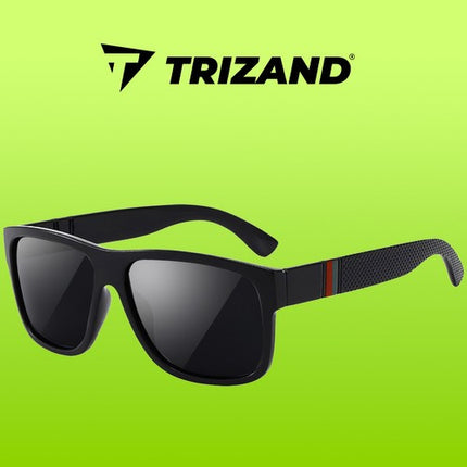 Trizand Gepolariseerde Zonnebril - UV400 - Lichtgewicht - Zwart/Rood/Groen