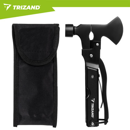 Trizand 17-in-1 Multi-Tool - Met Bijl en Hamer - Compact en Duurzaam