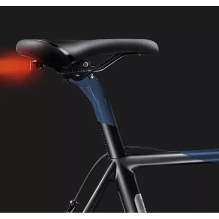 Trizand Sportief Fietszadel - Smal - Met Ventilatie & Ingebouwd Licht