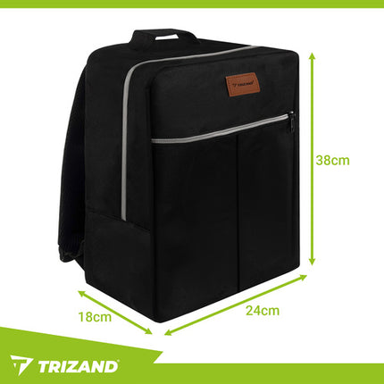 Trizand Reisrugzak + Toilettas - 17L - Handbagage - 38x24x18 cm