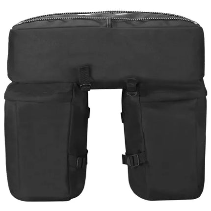 Trizand Bagagedrager Fietstas - 60 Liter - Waterdicht - Zwart