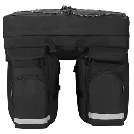 Trizand Bagagedrager Fietstas - 60 Liter - Waterdicht - Zwart