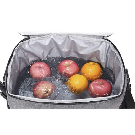 Trizand Thermotas Deluxe - 40 Liter - Inclusief Koelelementen - Grijs