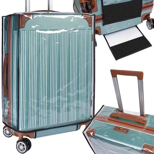 Trizand Transparante Kofferhoes - Maat L - Beschermhoes - 67x47x33 cm