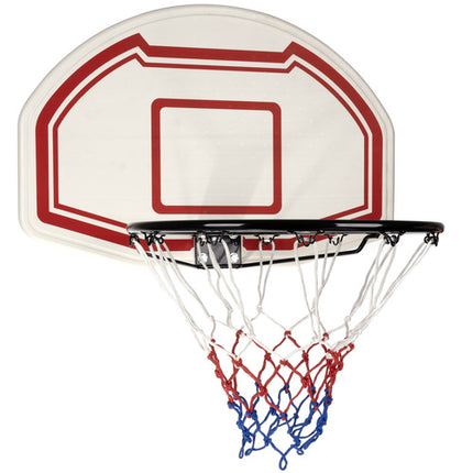 Trizand Basketbalbord met Ring - 73 x 49 cm - Voor Deur of Muur